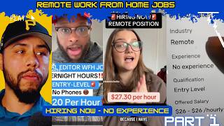 Easy Remote Jobs Anyone Can Do (No Degree & No Experience) | Work From Home Jobs Hiring Now