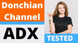 Donchian Channel Strategy + ADX Indicator Strategy - Swing Strategy -TESTED X100 - AWESOME - PART1