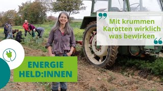 Energiesparen mit krummen Karotten: Monika erzeugt in der Solawi saisonale \u0026 regionale Lebensmittel