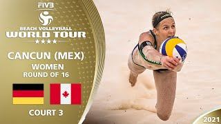 Kozuch/Ludwig vs. Bansley/Wilkerson - Full Match| 4* Cancun 2021 #1