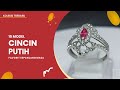 15 Cincin Putih Lengkap Dengan Informasi Gram, Size dan Kadar