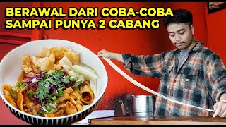 LAGI VIRAL DI JOGJA! MIE PEDAS BERLUMURAN CABAI DAN BUATNYA DADAKAN DI TARIK SATU-SATU!