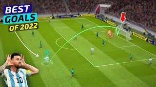 10 Min TOP GOALS I SCORED in Year 2022 - efootball 2023 mobile