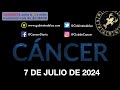 Horóscopo Diario - Cáncer - 7 de Julio de 2024.