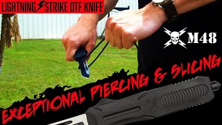 BudK: M48 LIGHTNING STRIKE AUTOMATIC OTF KNIFE