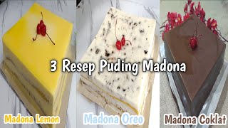 3 RESEP PUDING MADONA - KUE MADONA GLOWING