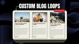 How To Create A Custom Blog Post Loop With Divi 5’s Loop Builder