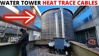 HVAC: Water Tower Raychem Self Regulating Heat Trace Cables Not Working In Freezing Weather