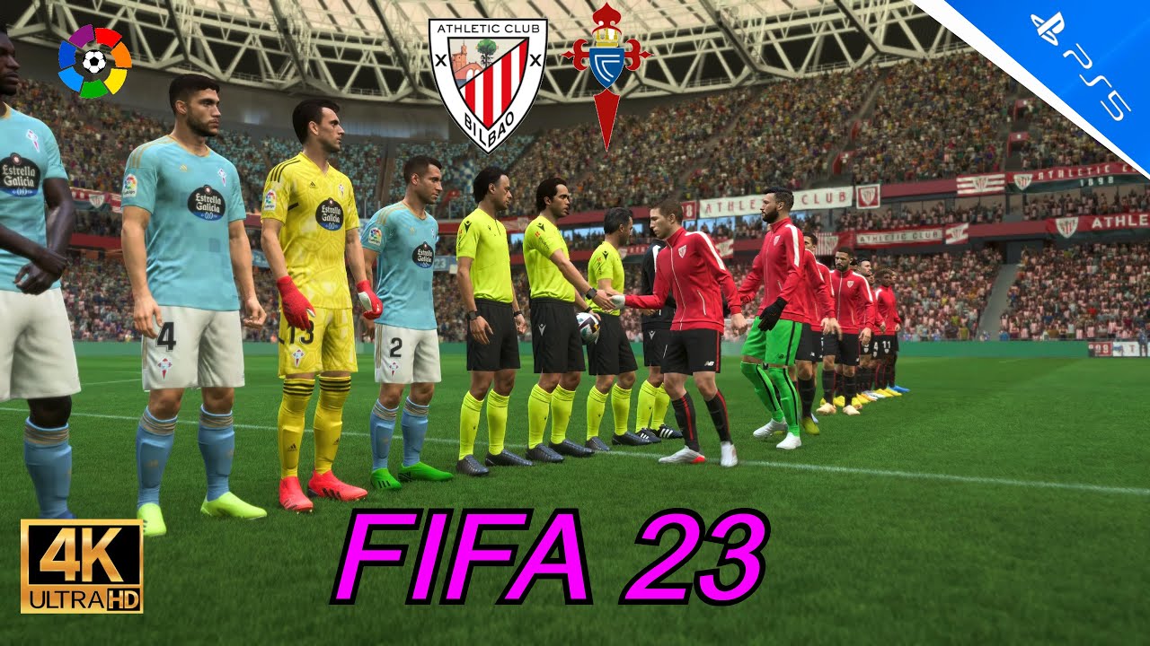 FIFA 23 | PS5 4K | Athletic Club Vs Celta De Vigo | La Liga Jornada 35 ...