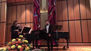 Colin Aikins Performing Mattinata by Ruggero Leoncavallo