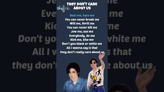 Michael Jackson - They Don't Care About Us Lyrics #mj #mjforever #michaeljackson #pop #lyrics