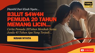 KISAH NYATA | VIRAL ! MALAM PERTAMA PEMUDA 20 TAHUN DENGAN WANITA DEWASA 45 TAHUN, VIRAL !!!