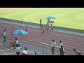 2011 07 10 通信陸上大阪大会 2年男子100m決勝