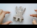 ✨ how to make gingerbread man from toilet paper rolls diy tutorial 🎄 christmas crafts u0026 decorations