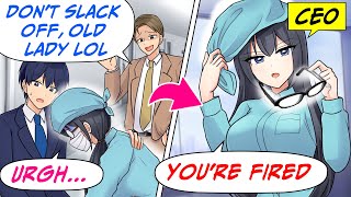 I Helped a Janitor Who’s Actually the CEO, and For Some Reason Fires Me ?![RomCom Manga Dub]