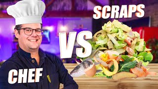 Can a Chef Make Amazing Dishes from Scraps? | Food Scrap Challenge 2 | Sorted Fo