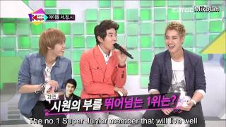 [Eng Sub] 121026 All The Kpop - Leeteuk \u0026 Shindong P2/3