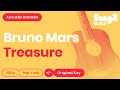 Bruno Mars - Treasure (Acoustic Karaoke)