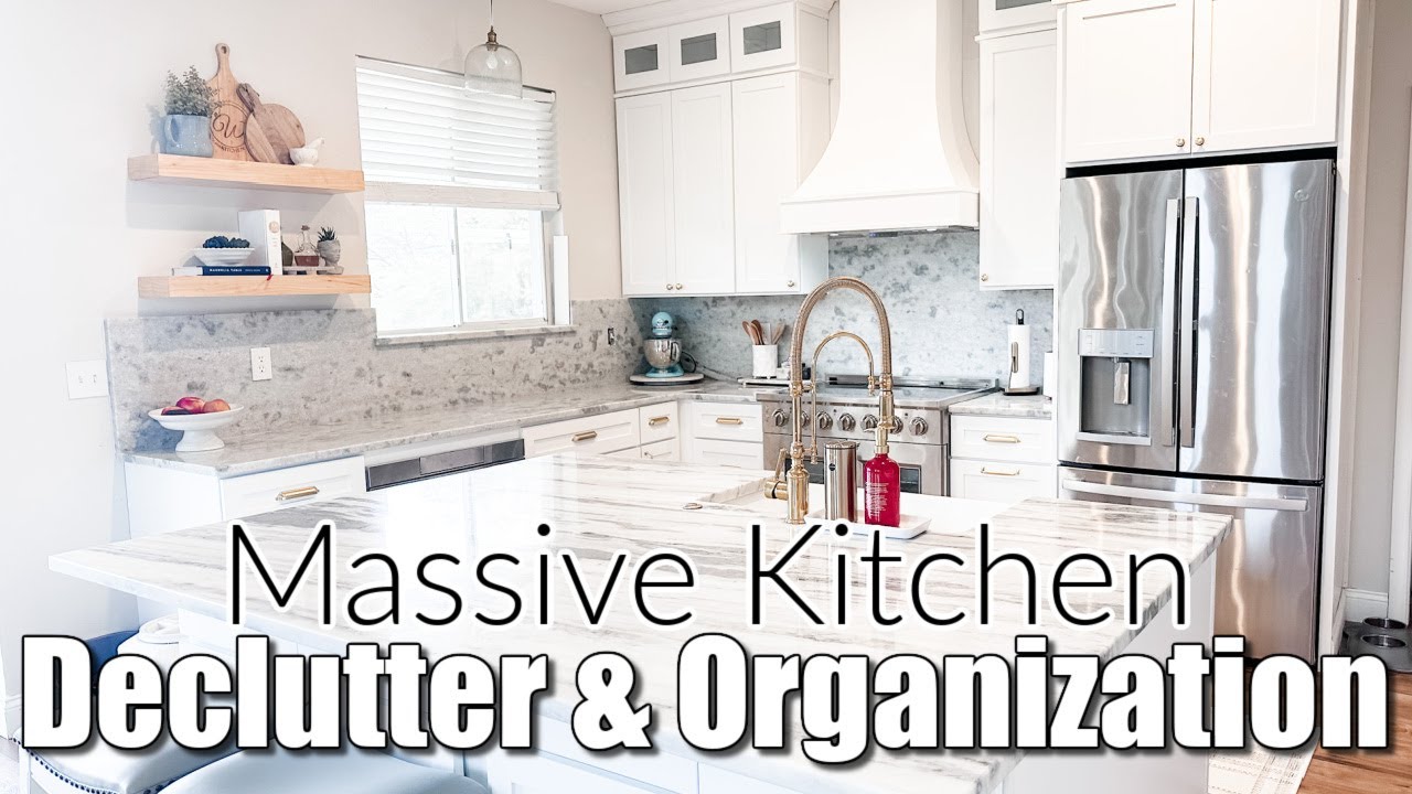 Massive Kitchen Extreme Declutter Organize Youtube