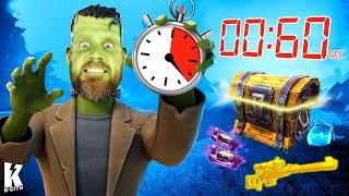 60 Seconds to Loot in FORTNITE Challenge! K-CITY GAMING