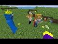 i remade every mob into rainbow friends in minecraft