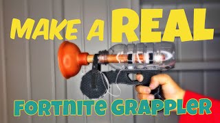diy real fortnite grapple gun - grapple gun fortnite