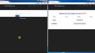 Websockets Demo 2 with javascript send.