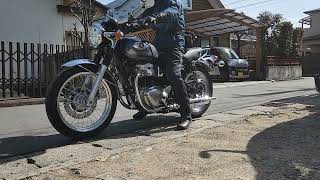 kawasaki W800 でちょっと廻ってみた。