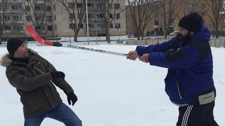 DEFENSE  AGAINST HOCKEY STICK