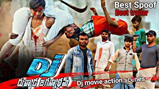 DJ movie action scene | Best Spoof | Allu Arjun film | Sufiyan Khan | new movies