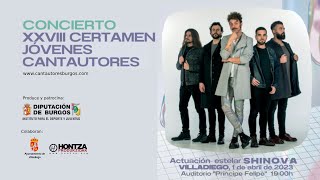 CONCIERTO XXVIII CERTAMEN JÓVENES CANTAUTORES «Diputación de Burgos»