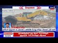 தனியார் நிறுவன கட்டுமானப் பணியின் போது சரிந்த பக்கவாட்டுச் சுவர் chennai building construction