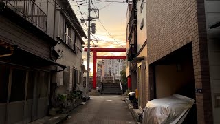 東京散歩　月島・佃【4K】【HDR】　Walking around Tsukishima and Tsukuda