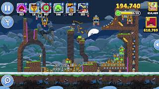 Angry Birds Friends Level 8 Tournament 1502 three stars NO POWER-UP walkthrough 2025-01-18