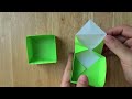 움직이는 장난감 수박 팝잇 종이접기 easy origami watermelon pop it