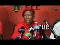 Julius Malema spit on Mnangagwa's 