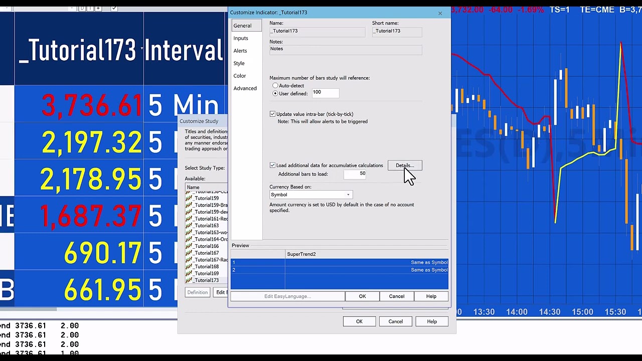 Tutorial 173 For Radarscreen Tradestation Easylanguage Tutorials And