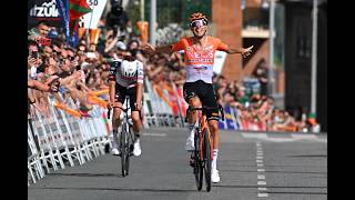 Ausreißer-Duell um den Tagessieg | Finale 3. Etappe | Baskenland-Rundfahrt | Radsport