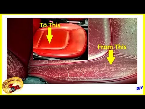 HOW TO FIX NASTY LEATHER SEATS IN 10 MINUTES for CHEAP HOW TO FIX NASTY LEATHER SEATS IN 10 MINUTES for CHEAP