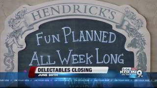 Delectables restaurant to close at end of June