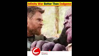 Infinity War Better Than Endgame 😲 #marvel #shorts #cinemi