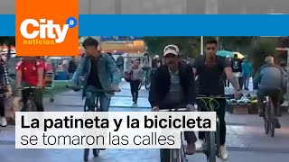 Día sin carro y sin moto: Así retornan los bogotanos a sus hogares | CityTv