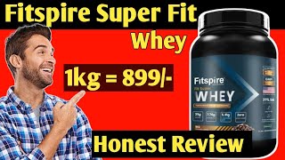 Fitspire Fit Super Whey Protein Review with Lab Report || Insane Fitness