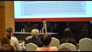 Evening Talk 2022 - Res Judicata in Arbitration presented by Mr. Chan Leng Sun, SC