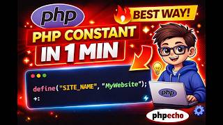 Define constants in Php | @codewithwds