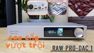 SMSL RAW Pro-DAC 1 - Chíp ESS9039MS Pro Cao Cấp Nhất 2024