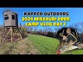 2024 Missouri DEER CAMP DAY 1 VLOG! Big bucks drone tour & more!