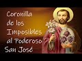 CORONILLA DE LOS IMPOSIBLES AL PODEROSO SAN JOSÉ