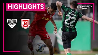 SC Preußen Münster - SSV Jahn Regensburg | Highlights 3. Liga | MAGENTA SPORT