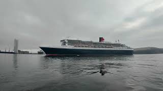 Queen Mary 2 in Cromarty Firth